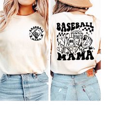 comfort colors baseball mama shirt, retro baseball vibes game day baseball shirt, aesthetic baseball life shirt, basebal