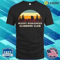 bluey t-shirt, retro mount mumandad climbing club t-shirt - olashirt