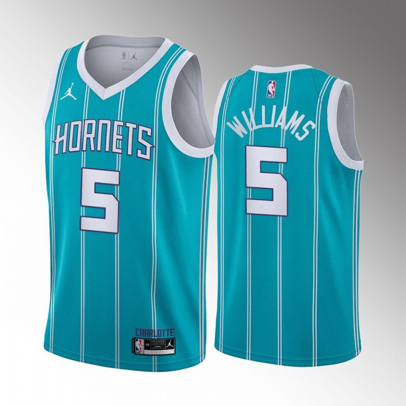 Charlotte Hornets Mark Williams Teal Jersey.jpg
