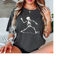 comfort colors baseball skeleton shirt, sports skeleton hand, christmas skeleton tee, baseball mom shirt,baseball lover