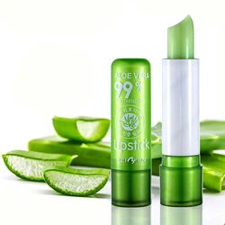 Lipstick Anti-Aging Moisture Lip Balm Long-Lasting Natural Aloe Vera Lipstick Color Mood Changing