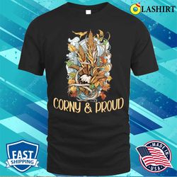 funny american corn and wheat farmer iowa midwest t-shirt - olashirt