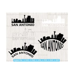 san antonio svg, san antonio svg skyline, cityscape horizon, san antonio skyline cityscape silhouette, texas usa svg, cut file, cricut