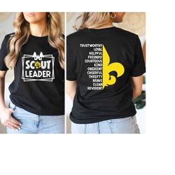 scout life shirt, girl scouts troop shirt, custom camping shirt, adventure hiking shirt, scout leader shirt, scouts grou