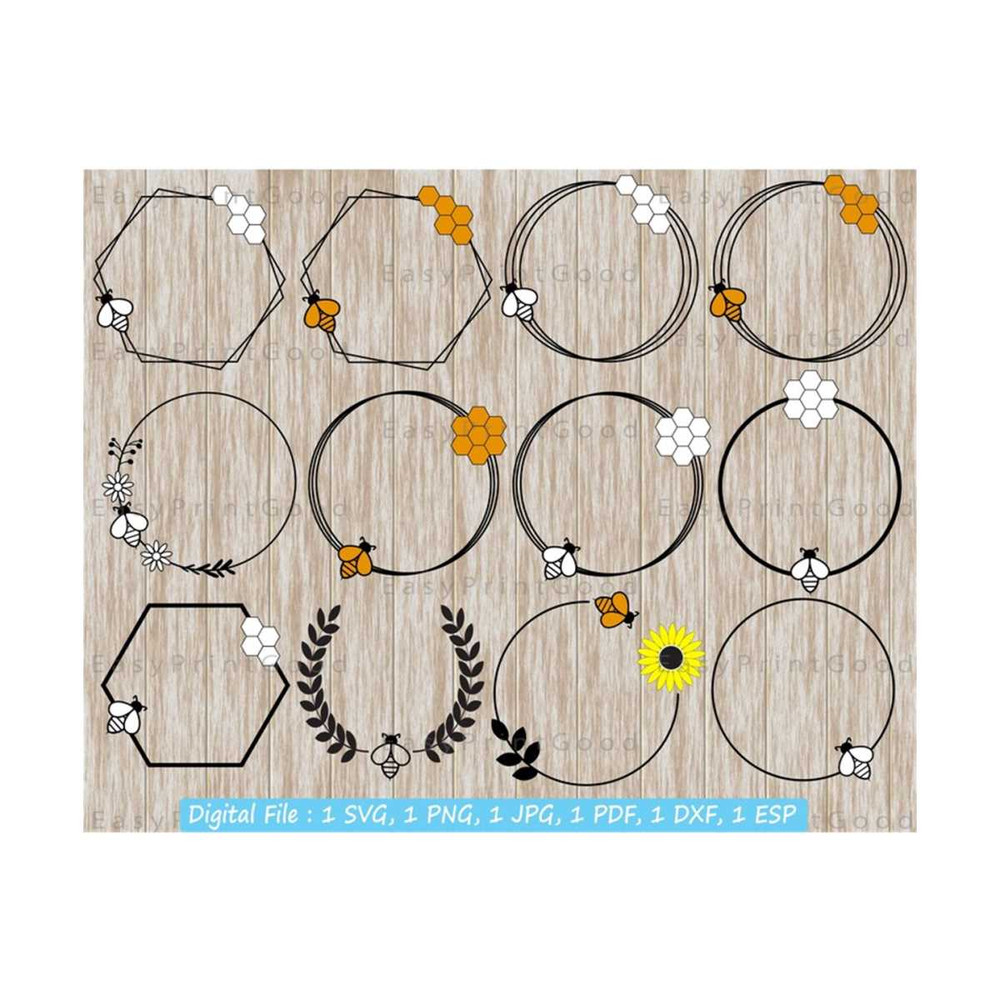1611202310422-honey-bee-monogram-frame-set-of-12-svg-circle-honey-frame-image-1.jpg