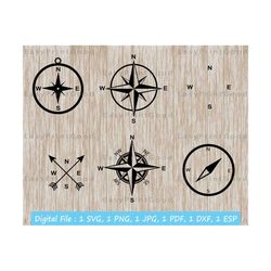 compass rose svg compass svg compass rose clipart compass rose monogram svg adventure svg traval svg compass rose silhouette cricut svg