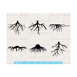 roots svg, tree roots svg, root clipart, family svg, root vector, tree roots clipart, tree roots silhouette, dxf, png, eps, cut file, cricut