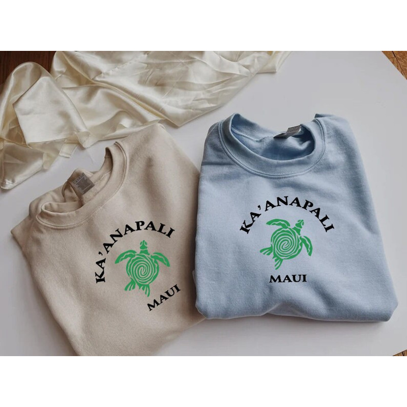 Ka'anapali Maui Sweatshirt, Maui Hoodie, Crewneck Sweatshirt, Graphic Sweatshirt, Maui Sweatshirt, Aesthetic Sweatshirt.jpg