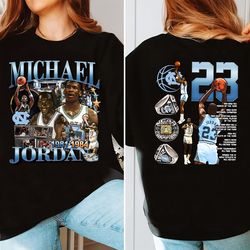 vintage 90s basketball bootleg style t-shirt, jordan graphic tee, jordan tshirt double sided