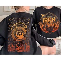 Iron Flame Shirt, Basgiath War College Shirt, Dragon Rider, Fourth Wing Shirt, Rebecca Yoros, Violet Sorengial, Gift For