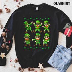 st patricks day, dancing leprechaun, funny st patricks day t-shirt - olashirt