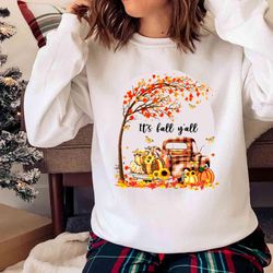 new fall for jesus he never leaves, fall shirt, autumn thanksgiving shirt - olashirt