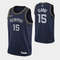 Memphis Grizzlies Brandon Clarke Navy 75th Anniversary City Jersey.jpg