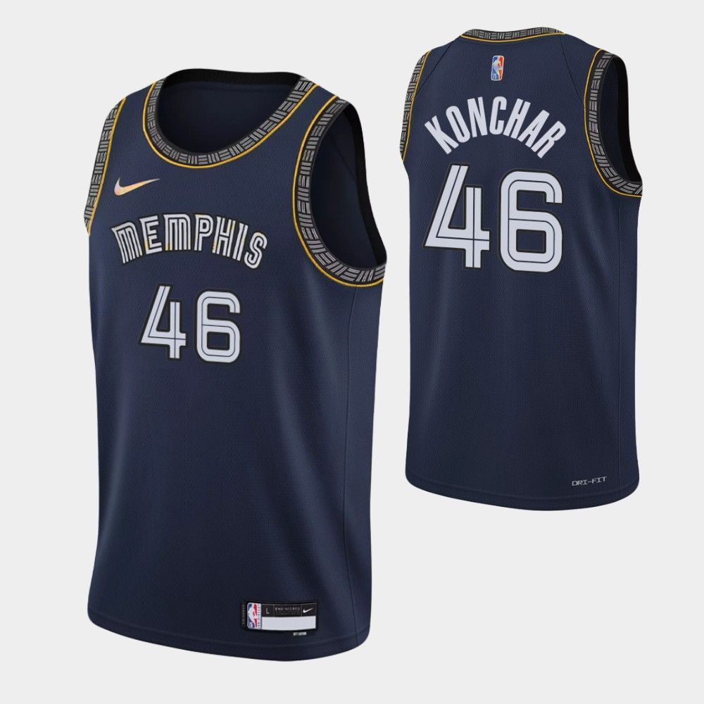 Memphis Grizzlies John Konchar Navy 75th Anniversary City Jersey.jpg