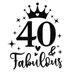 40th birthday svg, 40th birthday, birthday svg, 40th birthday shirts svg