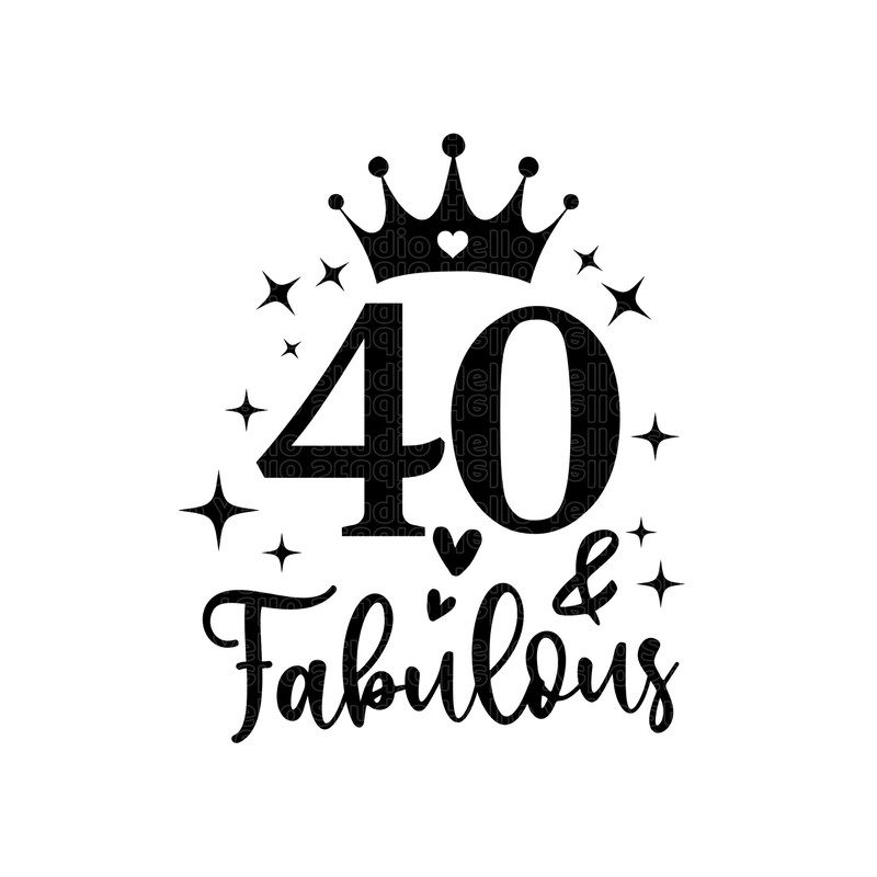 40th birthday svg, 40th Birthday, Birthday svg, 40th birthday shirts svg, PNG, DXF, Cut File for Cricut, Silhouette, Glowforge, gift, squad.jpg