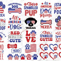 4th of july dog svg bundle, 4th of july svg,dog svg,4th of july dog svg