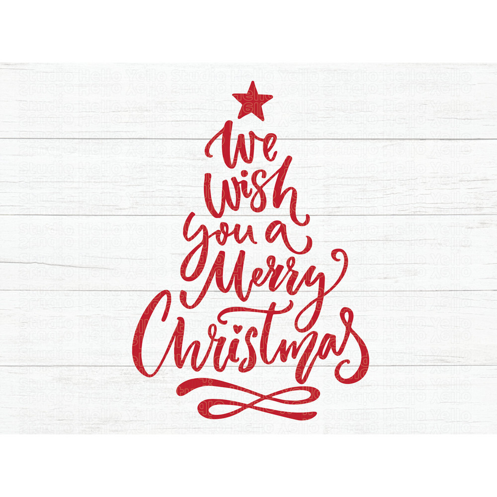 Christmas Svg, Christmas Tree Svg, Christmas Clipart, Christmas Tree Png, Christmas Digital,Cricut,Silhouette,Dxf, Merry Christmas, we wish 1.jpg