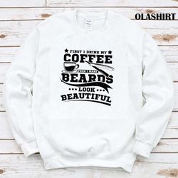 barber beard coffee shirt, trending shirt - olashirt
