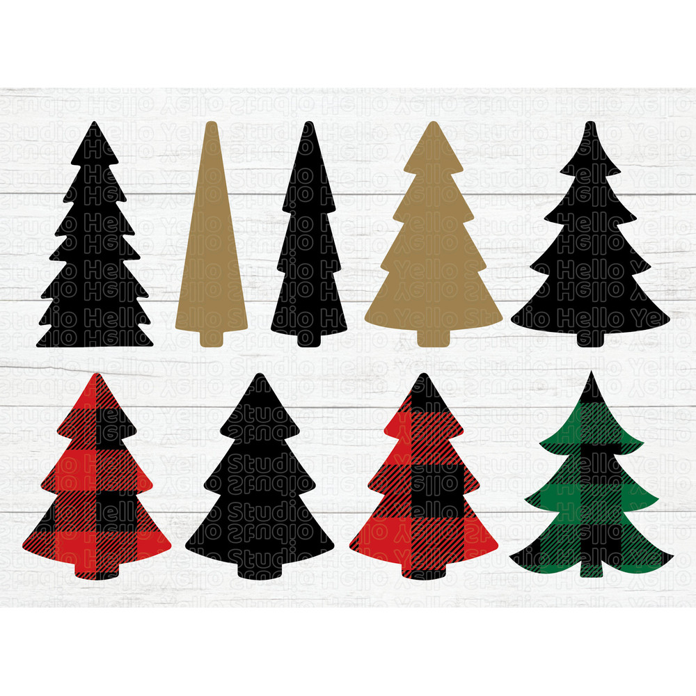 Christmas Tree Svg Bundle,Christmas Svg,Christmas Tree Svg,Christmas Clipart,Christmas Png,Christmas Digital,Cricut,Silhouette,Buffalo Plaid.jpg