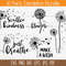 Dandelion Svg Bundle, Dandelion Svg, Dandelion Png, Clipart, Just Breathe Svg, Dandelion Blowing Svg, Dxf, Cut files for Cricut, Silhouette.jpg
