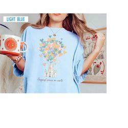 happiest place on earth shirt, disneyland comfort colors shirt, disney comfort colors shirt, disney shirt, disneyland ca