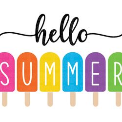 hello summer svg, welcome summer svg, summer sign svg, hello summer popsicle svg