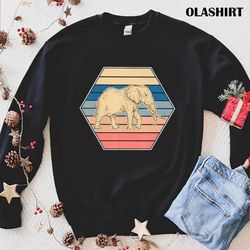elephant zoo keeper gift africa safari retro animal el shirt - olashirt