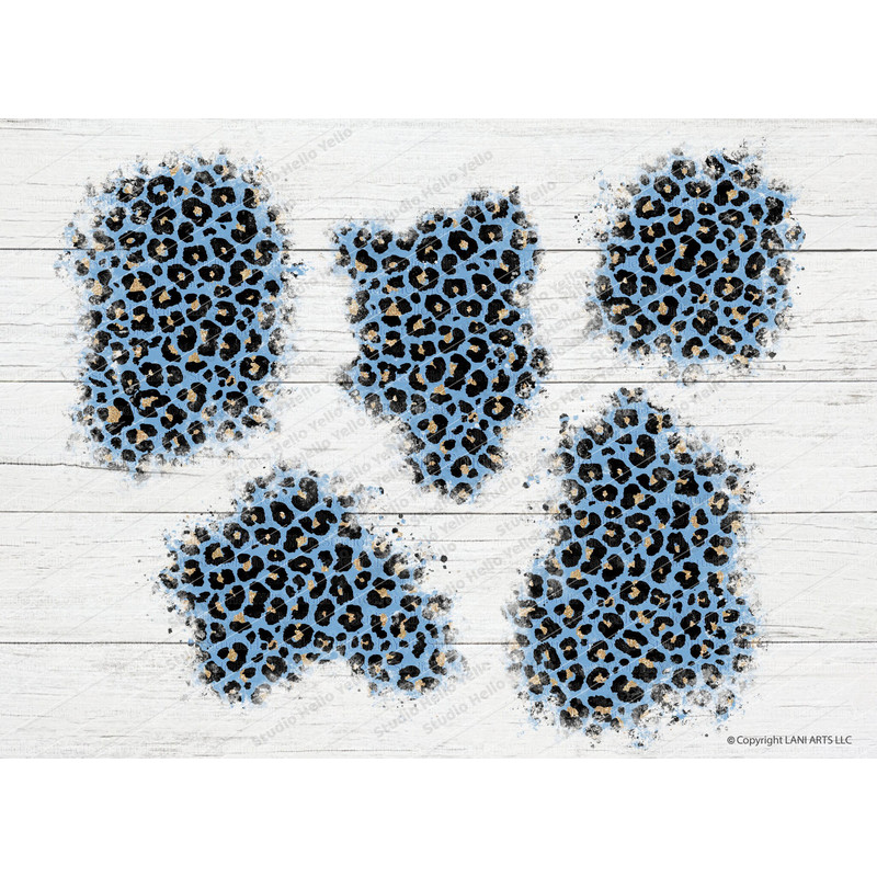 Leopard Patch PNG, Santa matching leopard, Leopard Patches Png Bundle, cheetah,distressed,leopard,print,sublimation,background,png,Baby,Blue.jpg