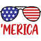 Merica Sunglasses SVG, 4th of July SVG, July 4th svg, Fourth of July svg, America svg, USA Flag svg, Independence Day Shirt, Cut File Cricut.jpg
