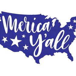 merica y'all svg, 4th of july svg, july 4th svg, fourth of july svg