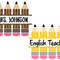 Pencil Name Frame Svg Bundle, Leopard Pencil Name Frame, Pencil Split Monogram Frame, Teacher,School Svg,Png,Dxf,Cricut,Silhouette,Glowforge.jpg