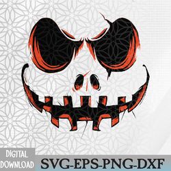 halloween costume jack o lantern spooky funny pumpkin face svg, eps, png, dxf, digital download