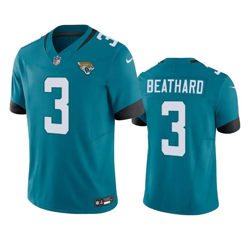 Jacksonville Jaguars C.J. Beathard Teal Vapor F.U.S.E. Limited Jersey.jpg