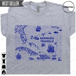 bermuda triangle map caribbean doristino awesome shirts