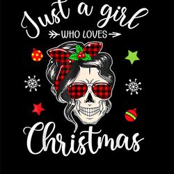 messy bun just a girl christmas png, christmas png, mom christmas png, mama leopard, mama claus, santa png, mom life png