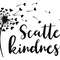 Scatter Kindness Dandelion Svg, Dandelion Svg, Heart Dandelion Svg, Dandelion Blowing Svg, Flower Svg, Png, Cut files for Cricut, Silhouette.jpg