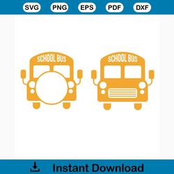school bus monograms svg, trending svg, school bus svg, teacher svg, back to school svg, yellow bus svg, school bus svg,