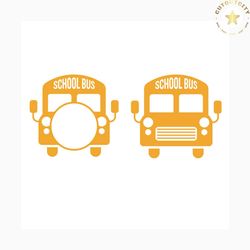 school bus monograms svg, trending svg, school bus svg, teacher svg, back to school svg, yellow bus svg, school bus svg,