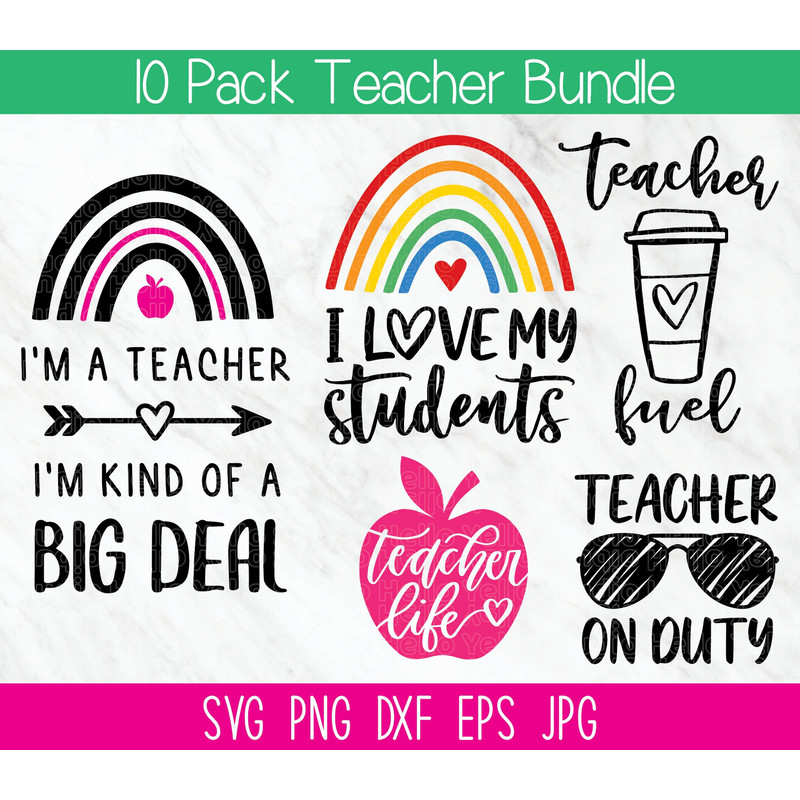 Teacher SVG Bundle Teacher Svg Teach Teacher Appreciation Teacher gifts Teacher Life Apple Coffee Teacher Shirt SVG Png Dxf digital download.jpg