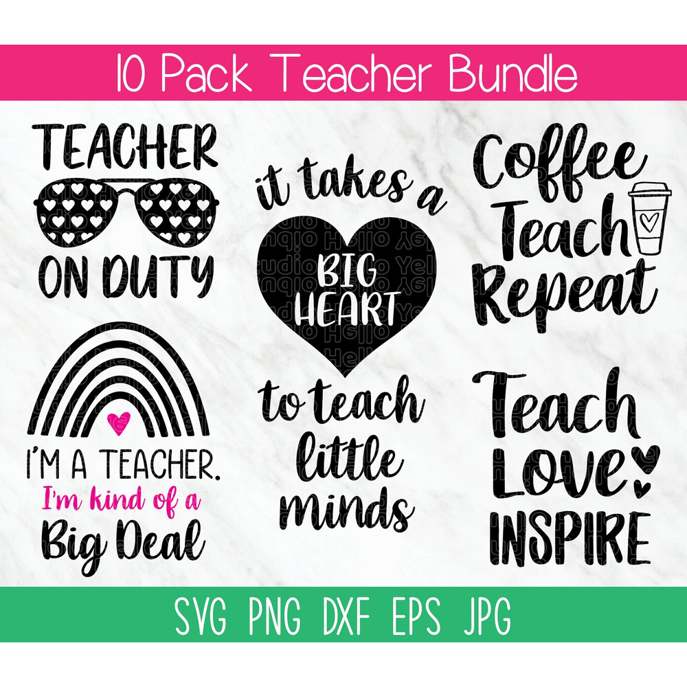 Teacher SVG Bundle, Teacher Svg, Teach Svg, Gift for Teacher Svg, Teacher Life svg,Teacher Shirt svg,funny teacher,Png,Dxf, Cut files Cricut.jpg