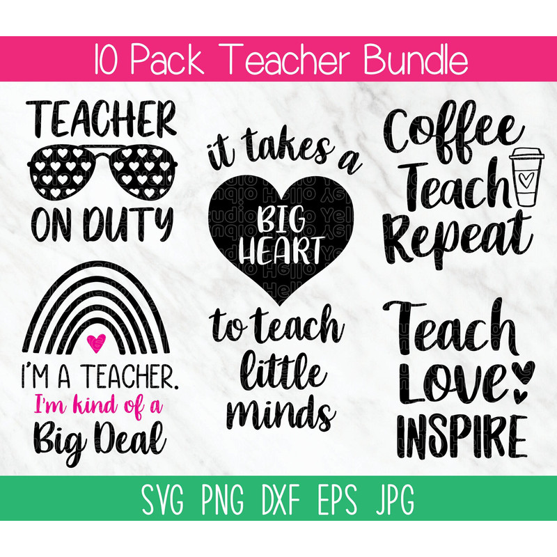 Teacher SVG Bundle, Teacher Svg, Teach Svg, Gift for Teacher Svg, Teacher Life svg,Teacher Shirt svg,funny teacher,Png,Dxf, Cut files Cricut.jpg