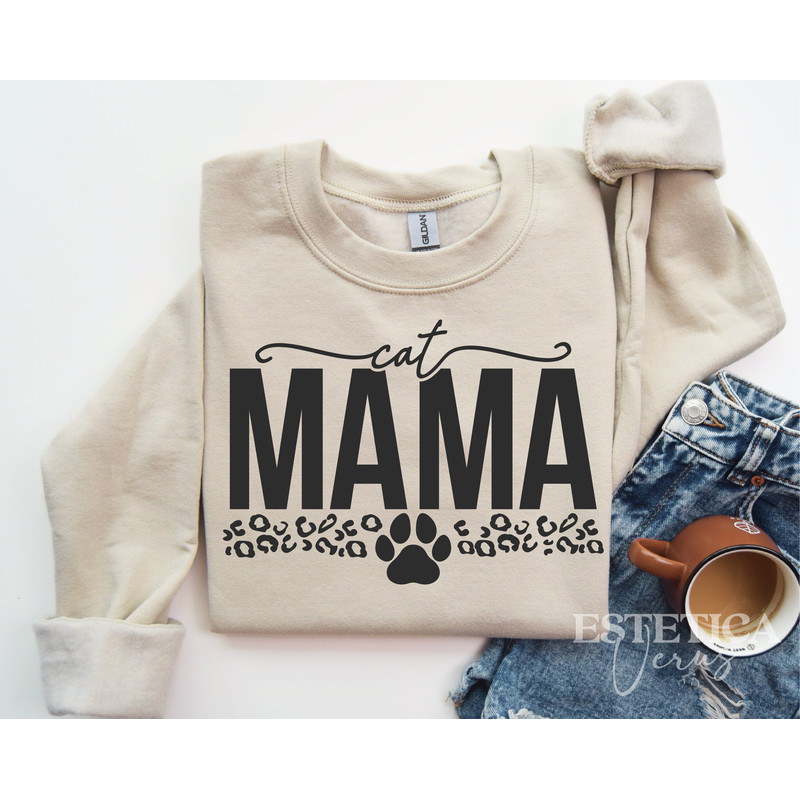 Cat Mama Svg, Kitty Mom Svg, Cat Lover Svg, Cat Mom Life Svg, Purr Mama Svg, Cat Mother Svg, Cat Mom Shirt Svg, Paw Heart Svg, Pet Mom Svg.jpg