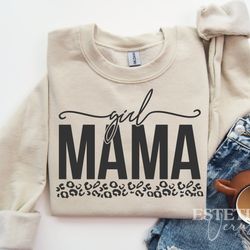 girl mama svg png, girl mom svg, mother daughter svg