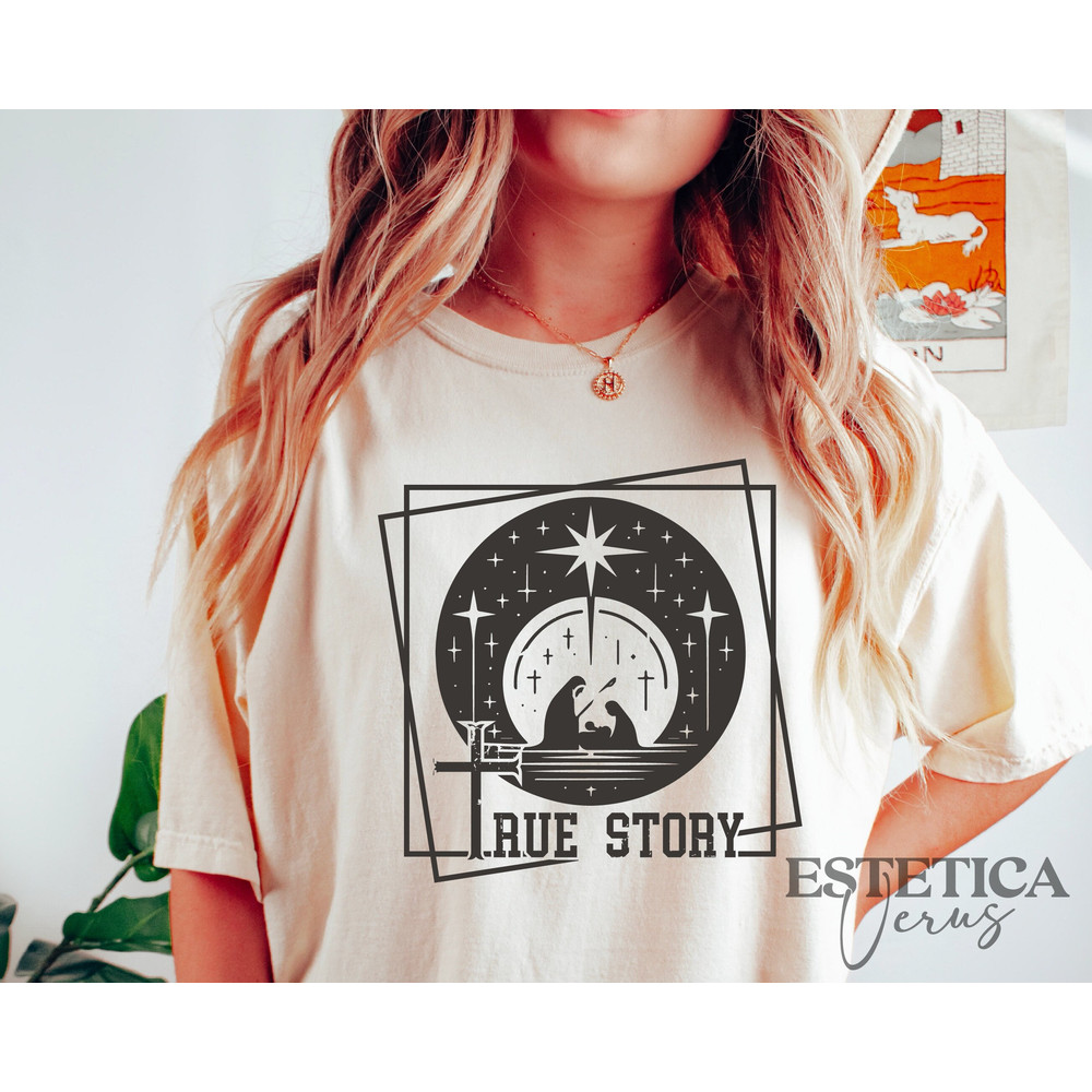 Nativity scene Svg Png, True Story Svg, Silhouette Nativity scene Svg, Christmas Svg, Christ Svg, Christmas Nativity svg, Jesus Birth svg.jpg