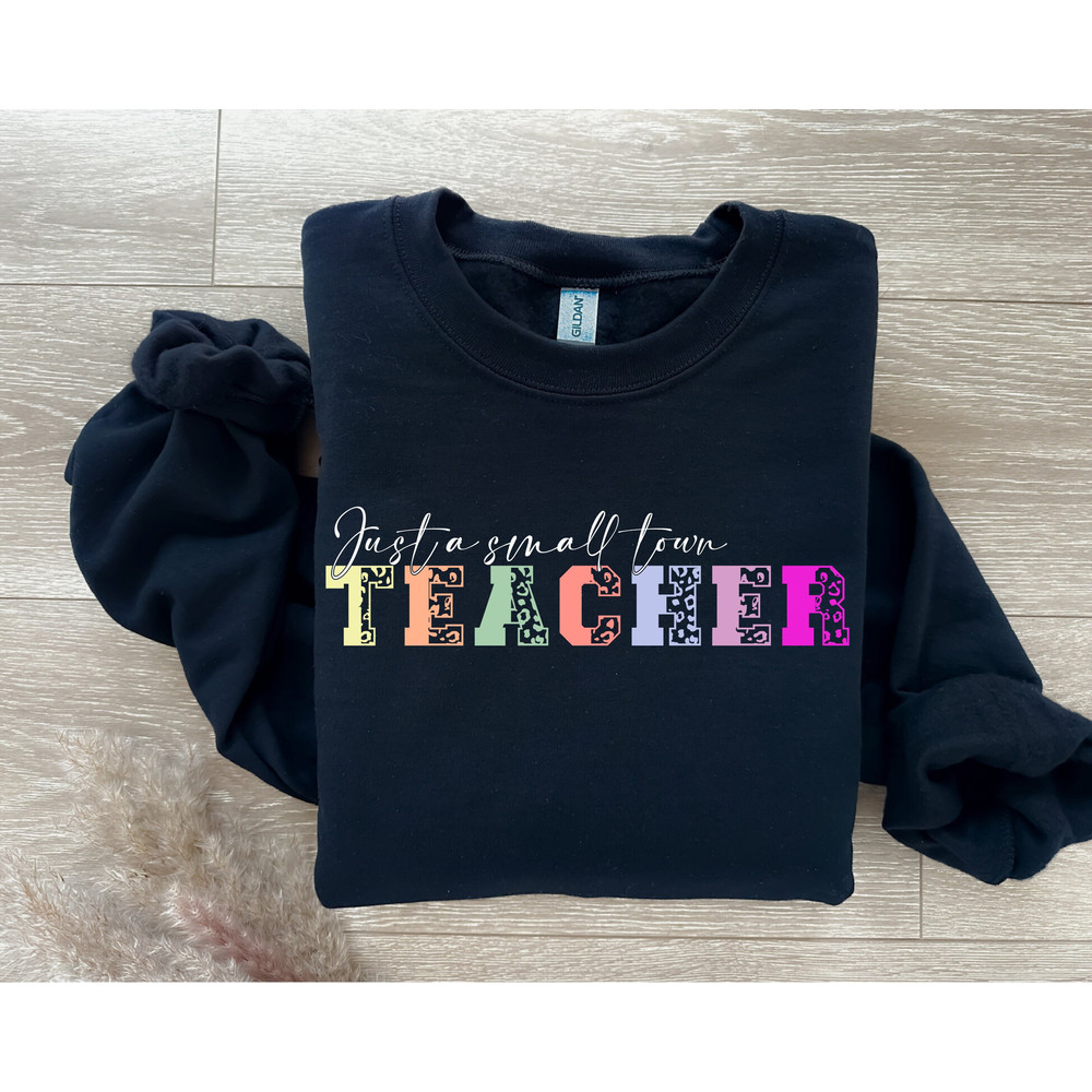 Small Town Teacher Svg Png, Teacher Svg, Best Teacher Ever Svg, Leopard Teacher Svg, Teacher Life Svg, School Svg Favorite Teacher Shirt Svg.jpg