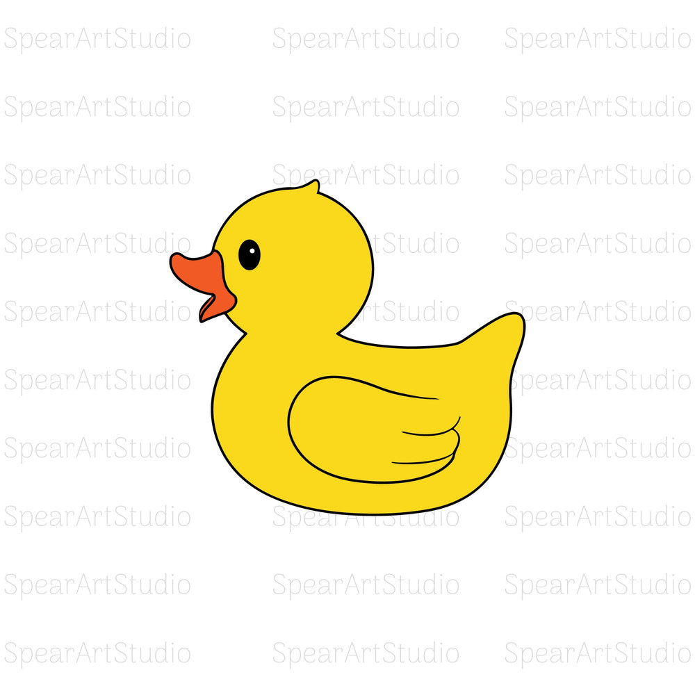 Bath Duck Svg, Rubber Duck Svg, Duck Svg, Cricut Svg, Vector File Svg, Silhouette Svg, Instant Download, Svg, Png, Jpeg, Pdf, Ai.jpg