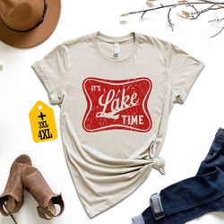 lake time shirt for fishing day t shirt comfortable adventure shirt for lake lovers tshirt for summer vacation shirt gif