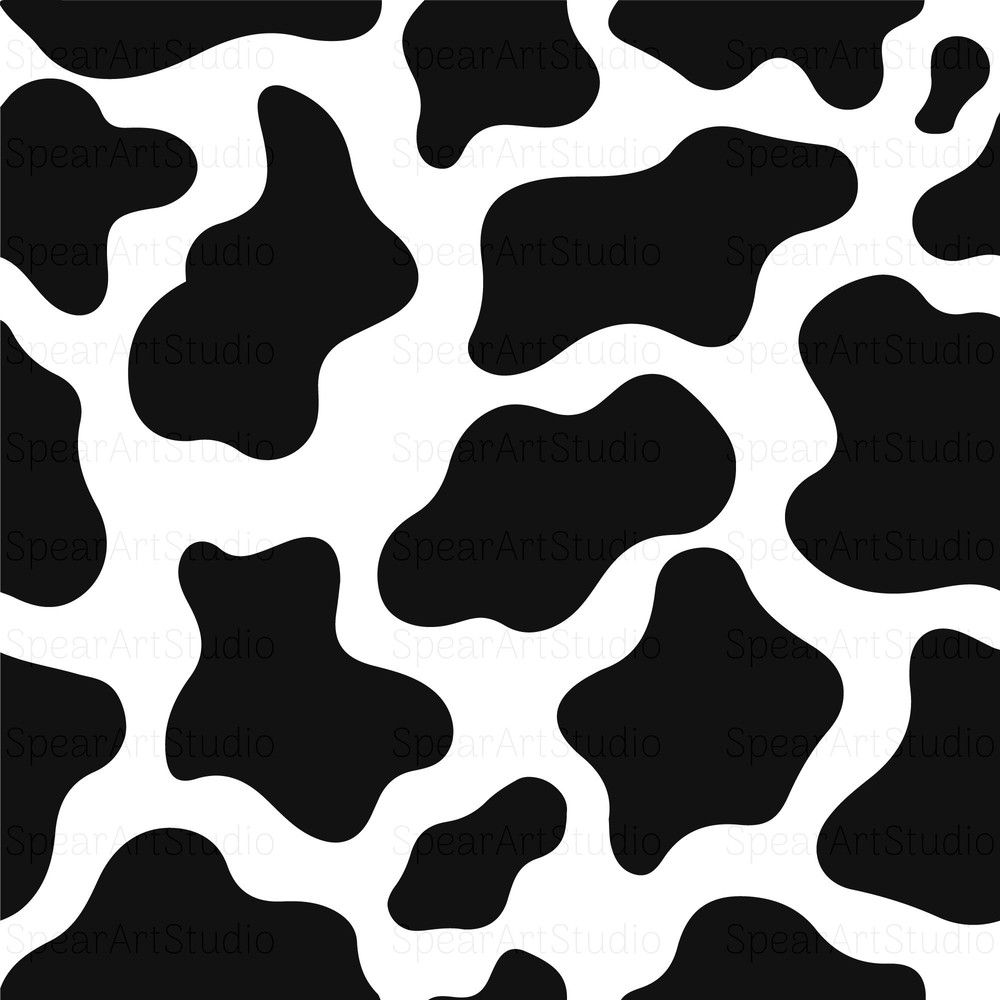 Cow print, Cow spots, Cow print pattern Instant Download SVG, PNG, PDF, ai, jpg digital download.jpg