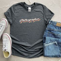 retro photographer shirt, vintage photographer shirt, photographer shirt, photo lover shirt, gift for photographer,gift